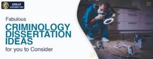 Criminology Dissertation