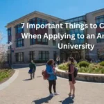 applying to an American University