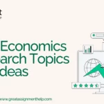 Economics Research Topics