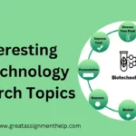 biotechnology research topics