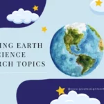 earth science research topics