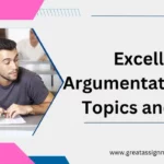 Argumentative Essay Topics