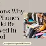 why phones phone should be allowed in school