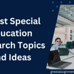 Special Education Research Topics