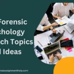 forensic psychology research topics