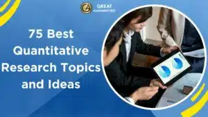 Quantitative Research Topics