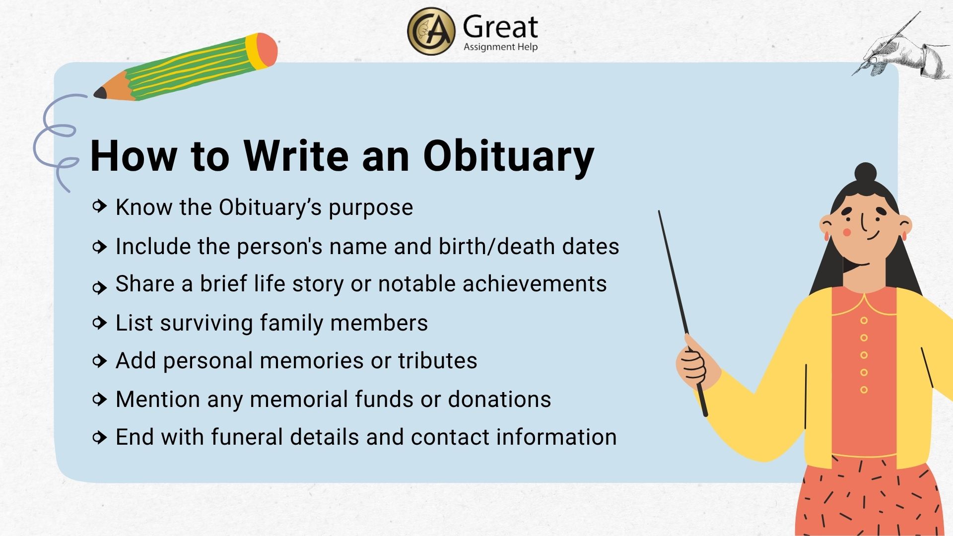 How to Write an Obituary