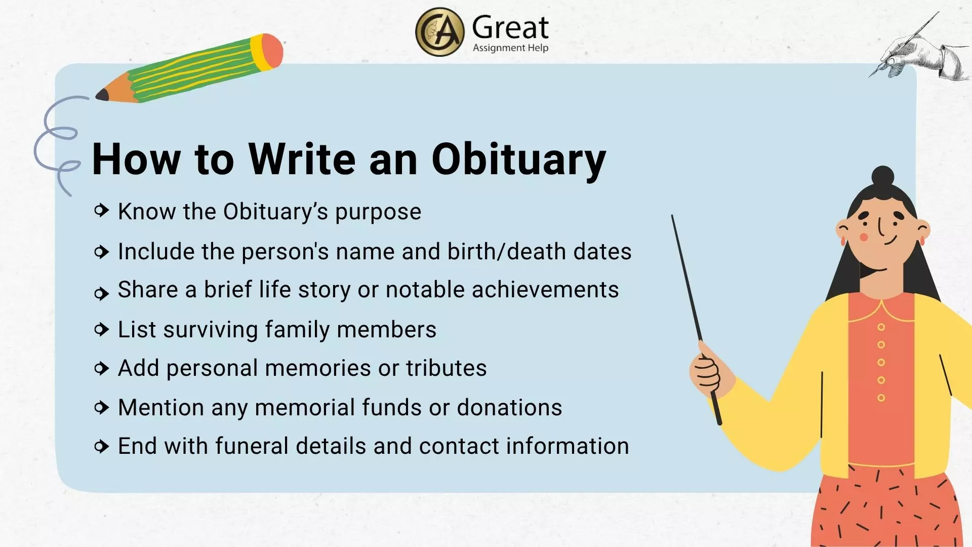 How to Write an Obituary