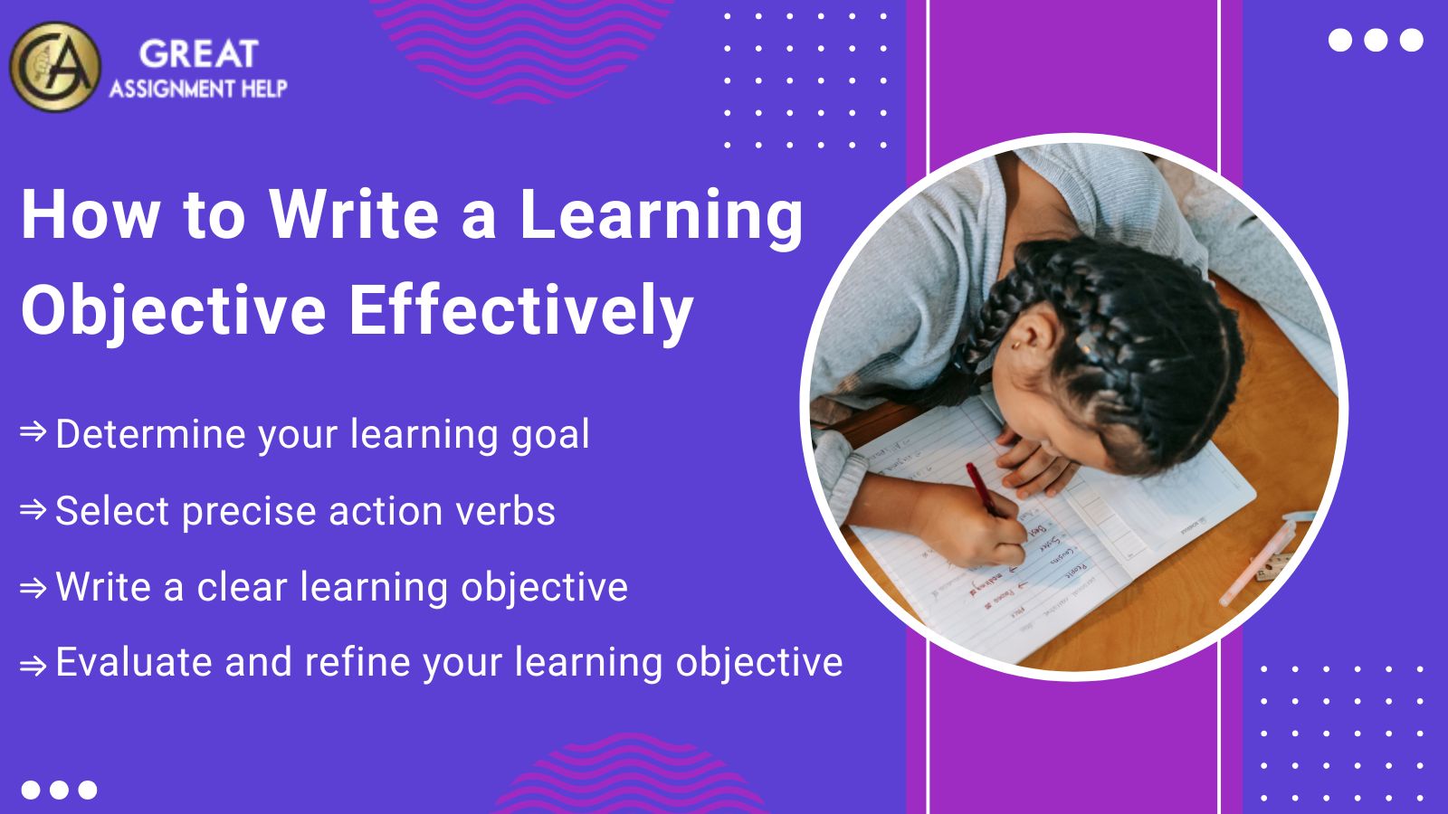 How to Write a Learning Objective Effectively