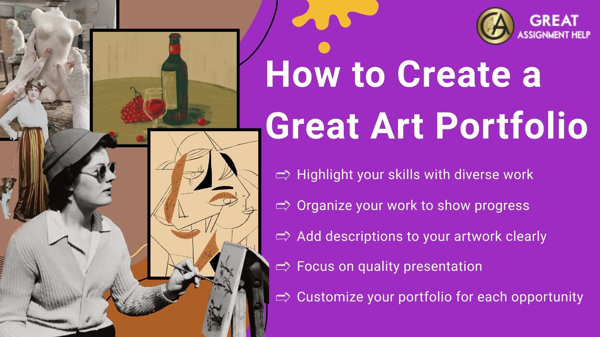 How to Create a Great Art Portfolio