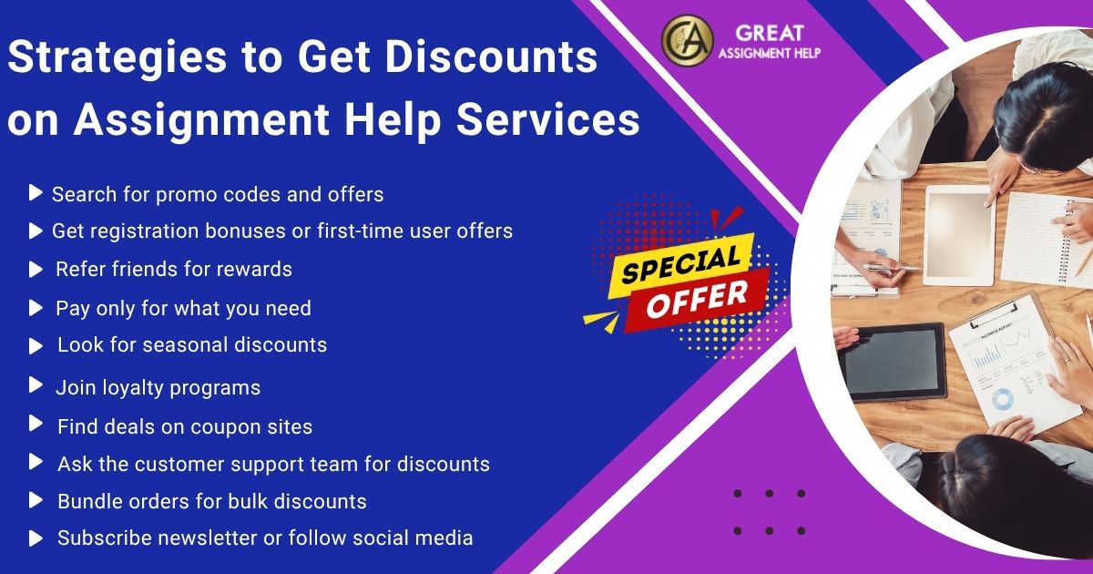 Strategies to Get Discounts on Assignment Help Services