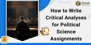 Write Critical Analyses for Political Science Assignments