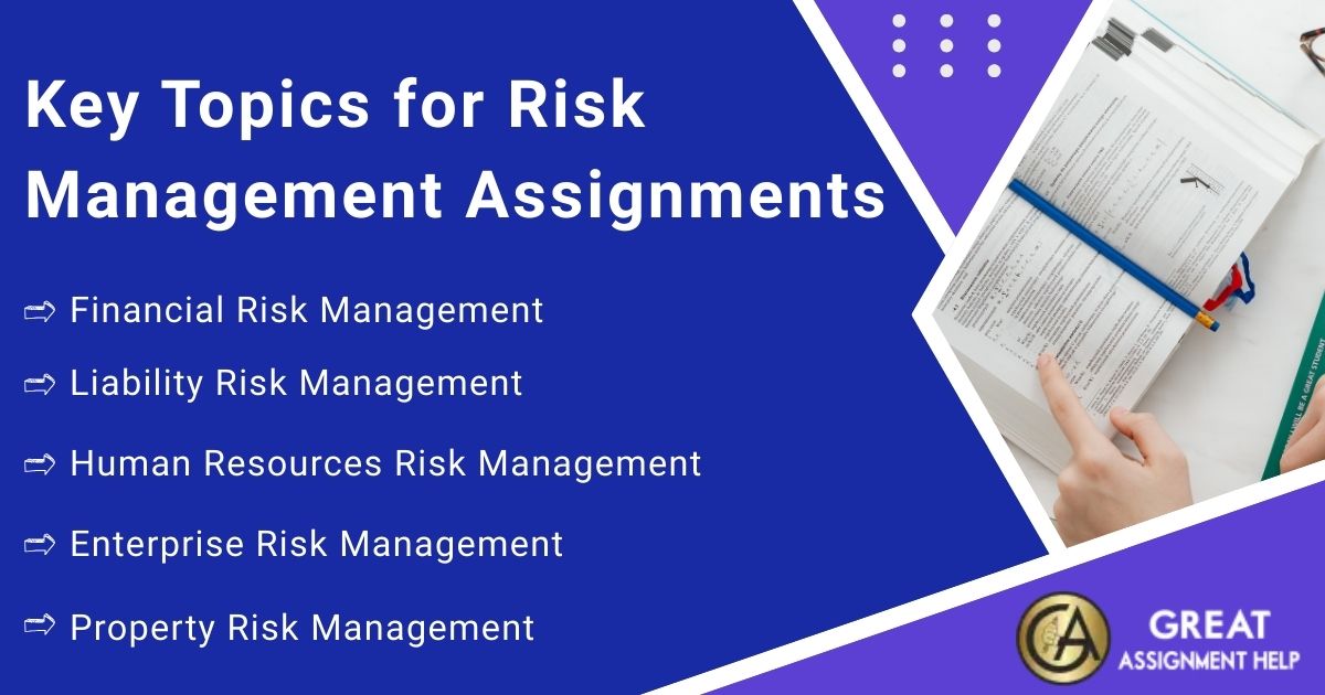 Key Topics for Risk Management Assignments