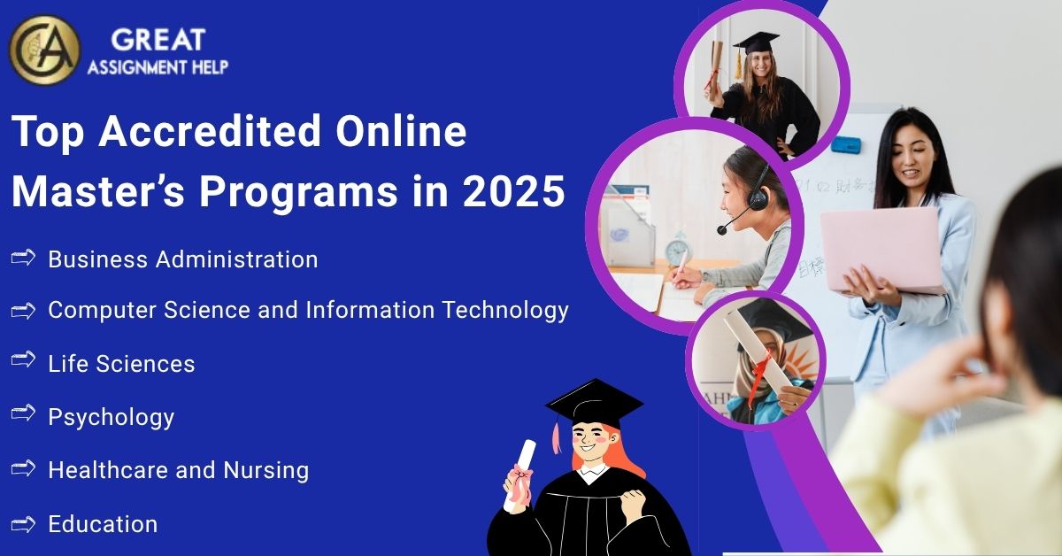 Top Accredited Online Master’s Programs in 2025
