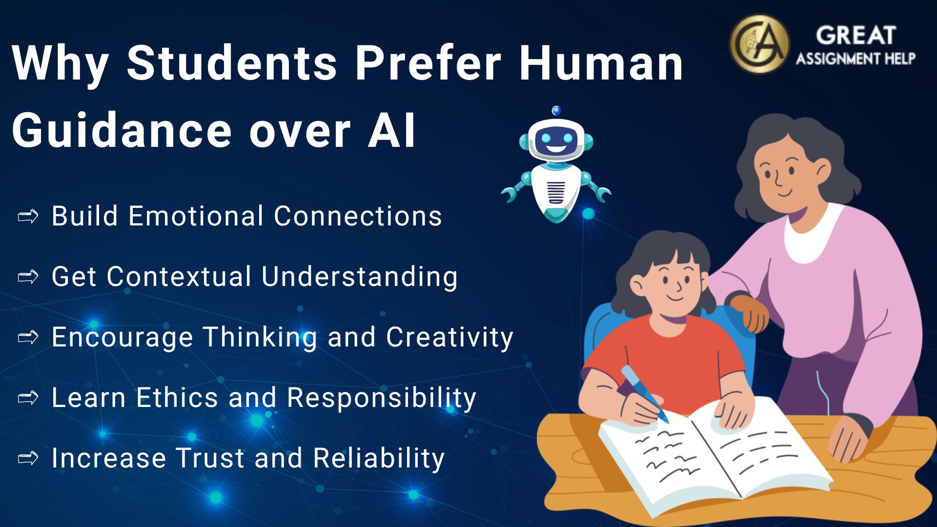 Why Students Prefer Human Guidance over AI