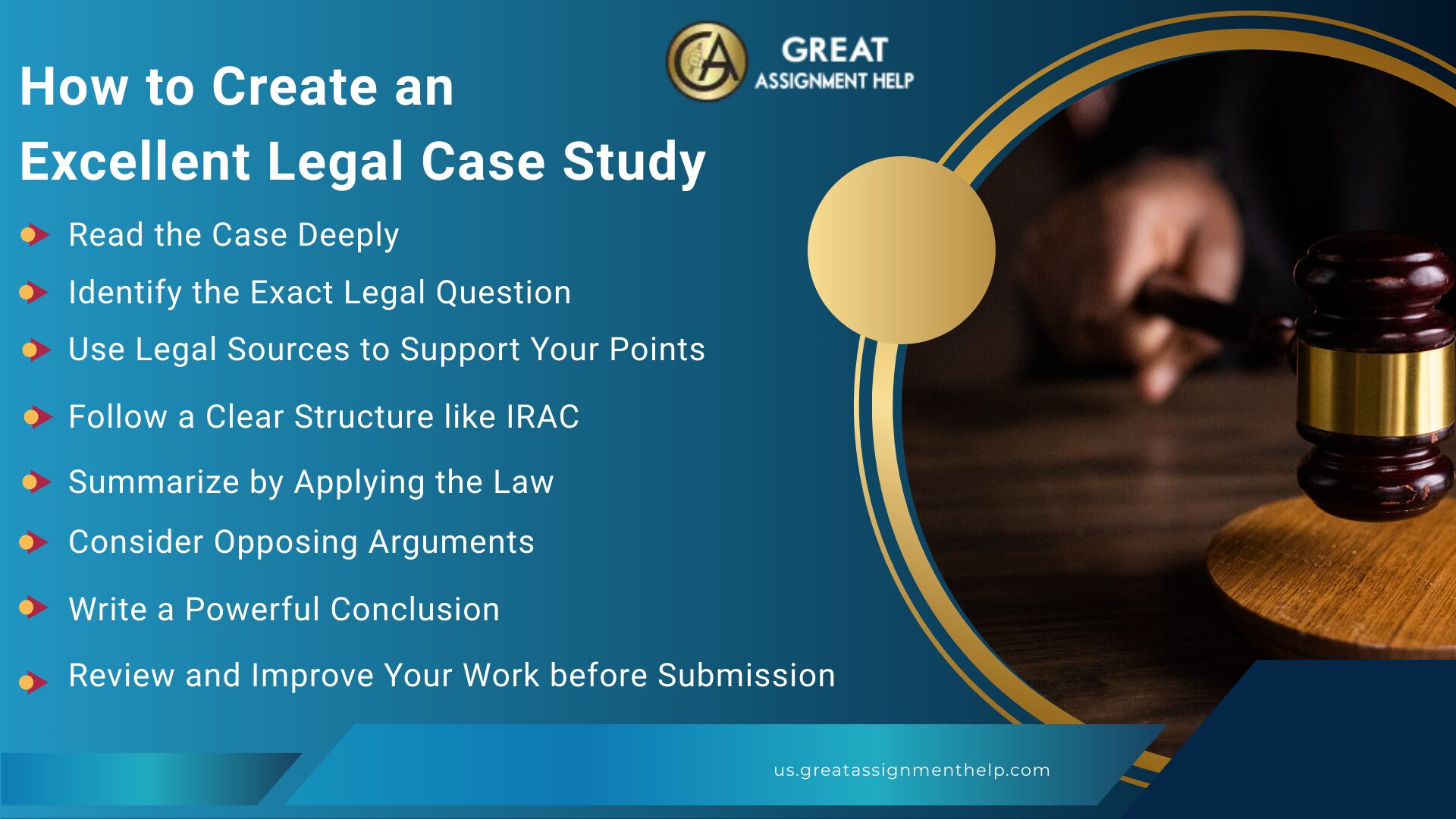 How to Create an Excellent Legal Case Study