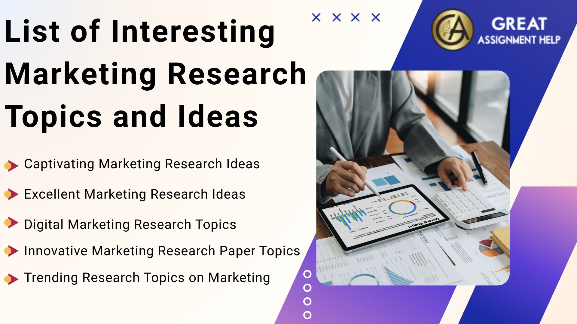 List of Interesting Marketing Research Topics and Ideas