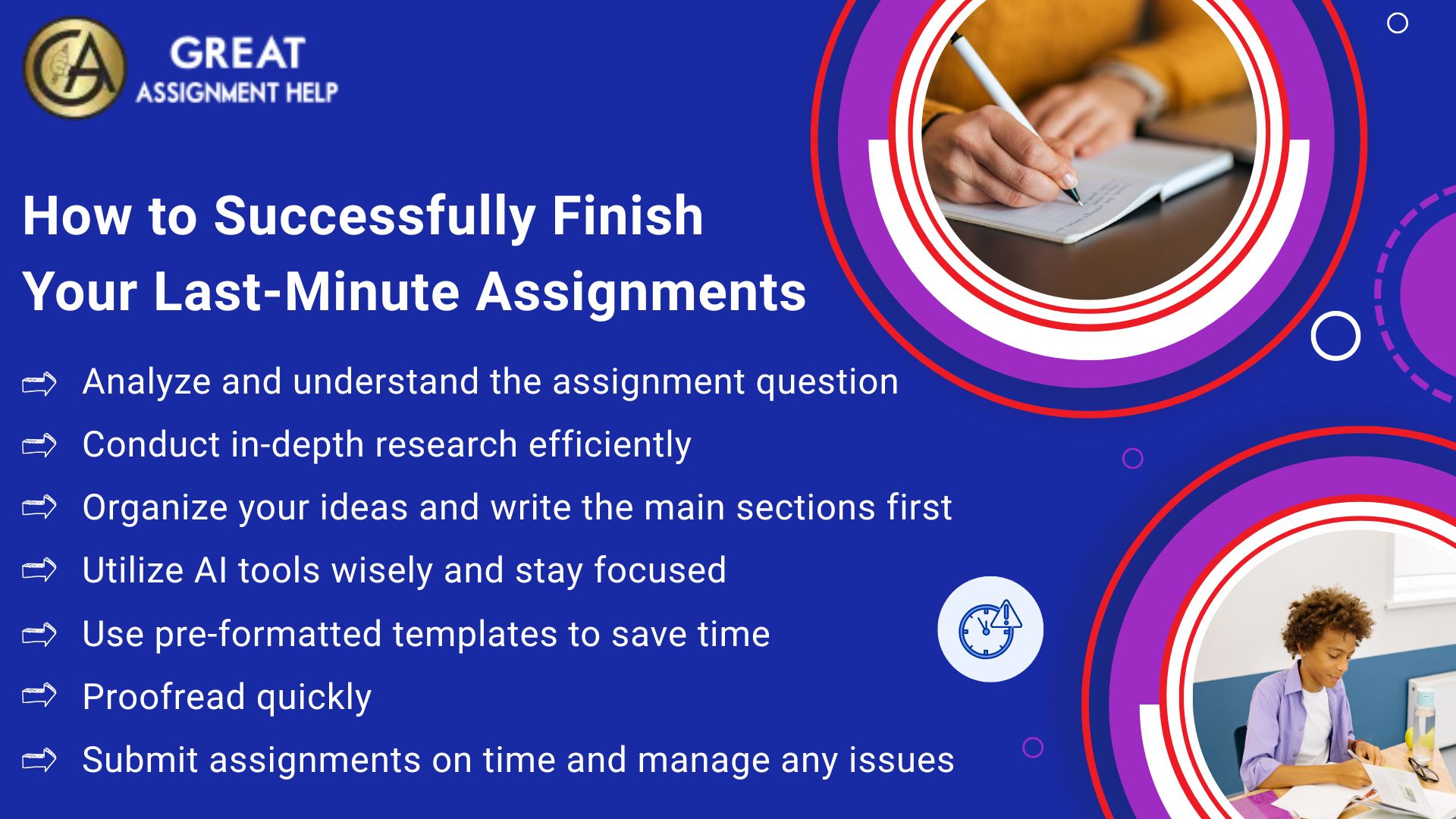 How to Successfully Finish Your Last-Minute Assignments