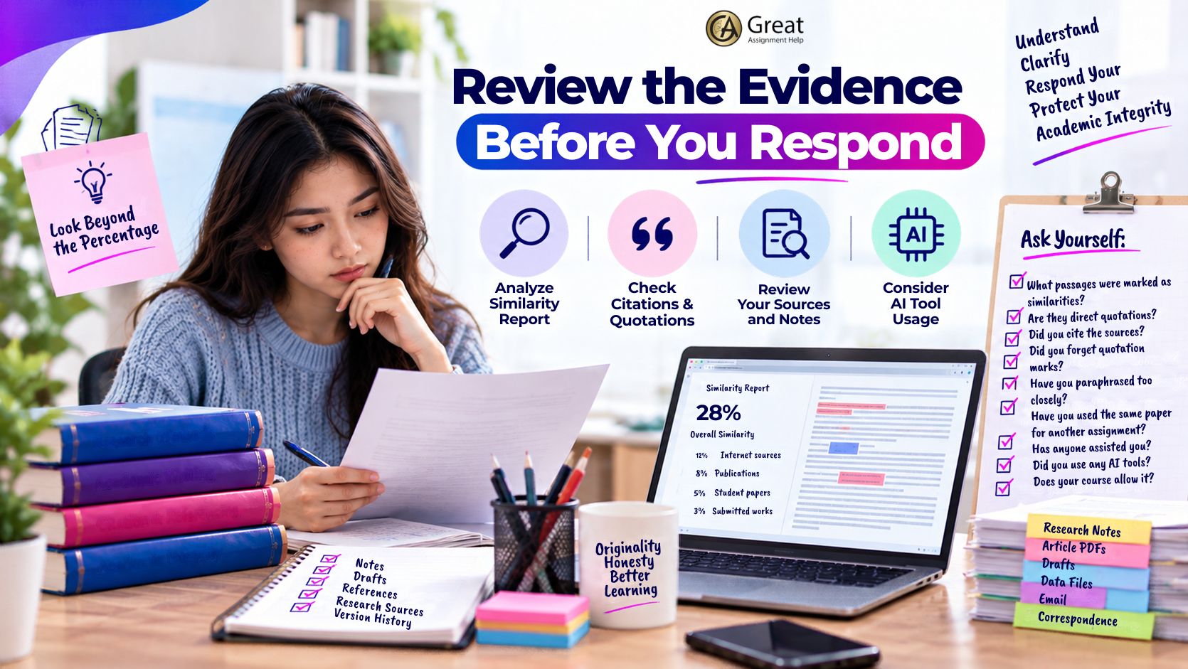 Review the Evidence Before You Respond