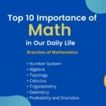 Importance of Math in Our Daily Life