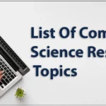 Computer Science Research Topics