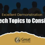 Demonstration Speech Topics