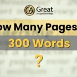 How Many Pages is 300 Words