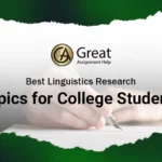 Linguistics Research Topics