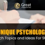 Psychology Research Topics